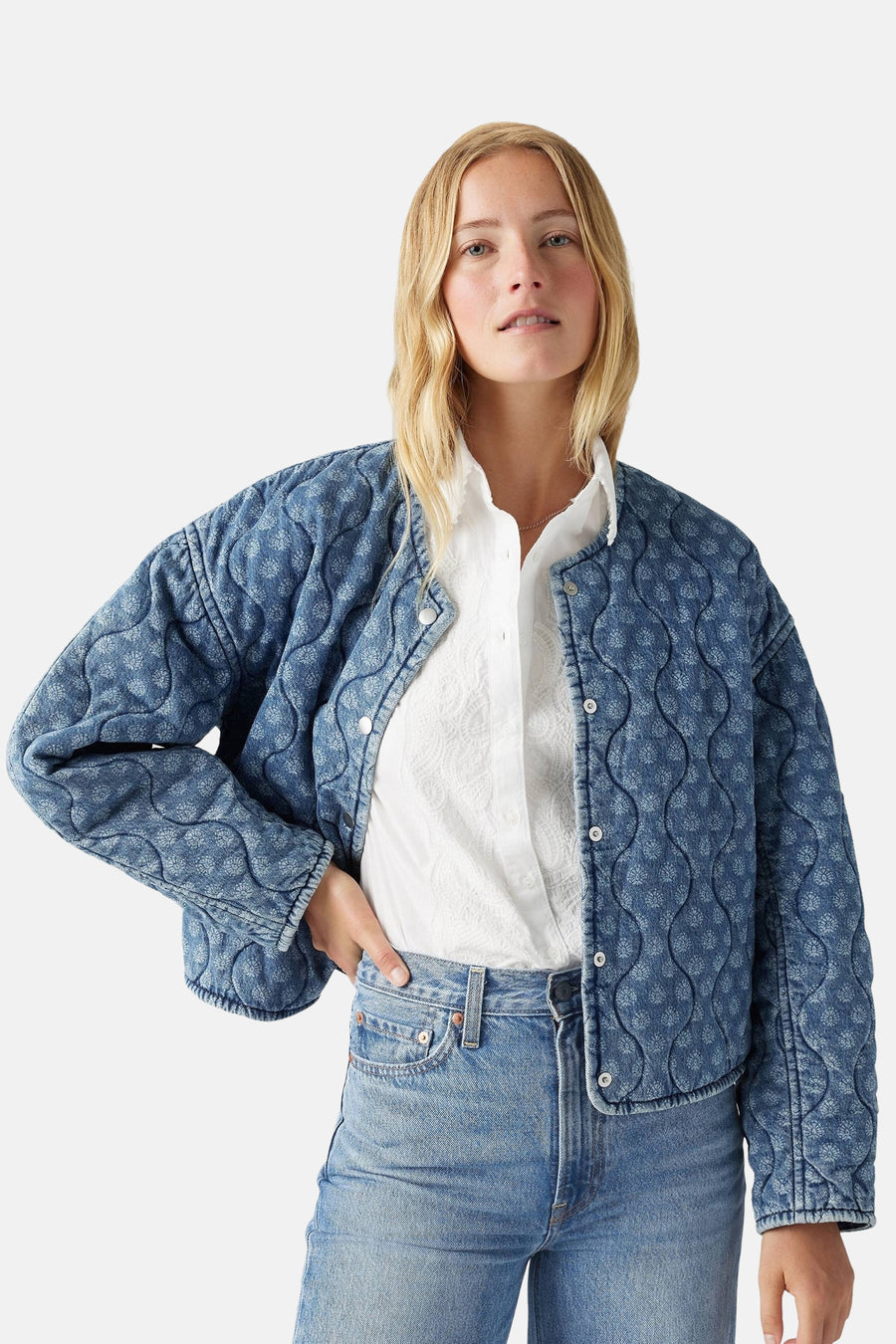 Jeansjas Mid blue denim - Levi's®