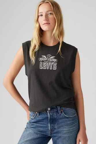 T-shirt (korte mouwen) Zwart - Levi's®