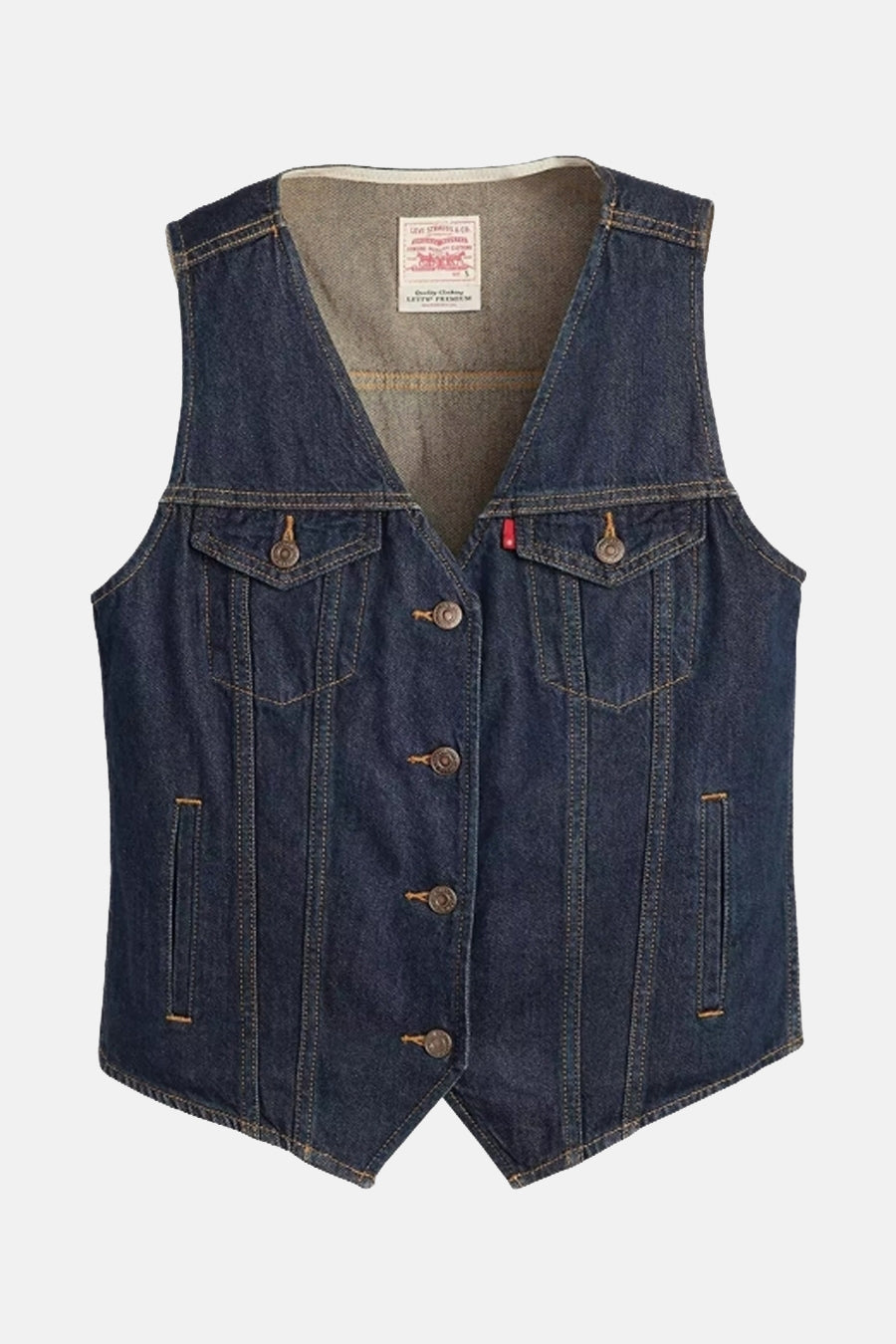Hemd (zonder mouwen) Dark blue denim - Levi's®