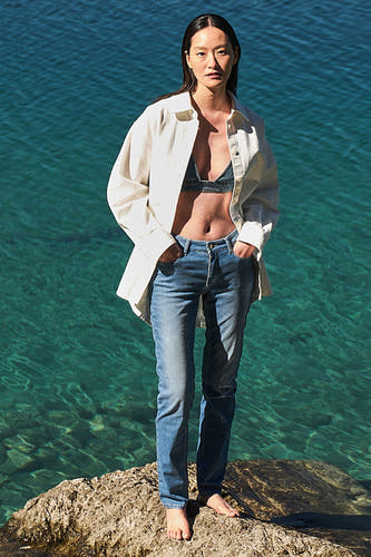Jeans straight Light blue denim - MAC