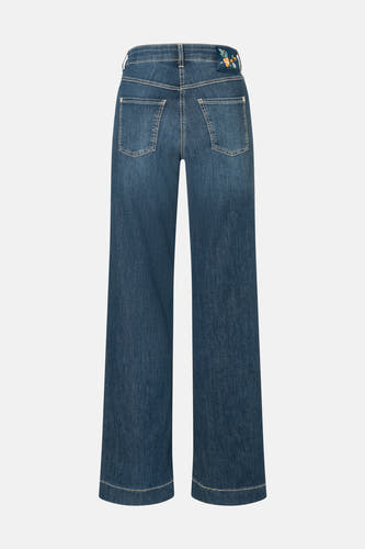 Jeans wide mid blue denim - MAC
