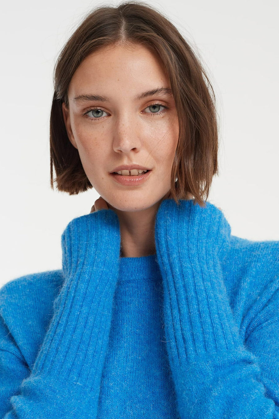 Trui met ronde hals Blauw - OPUS