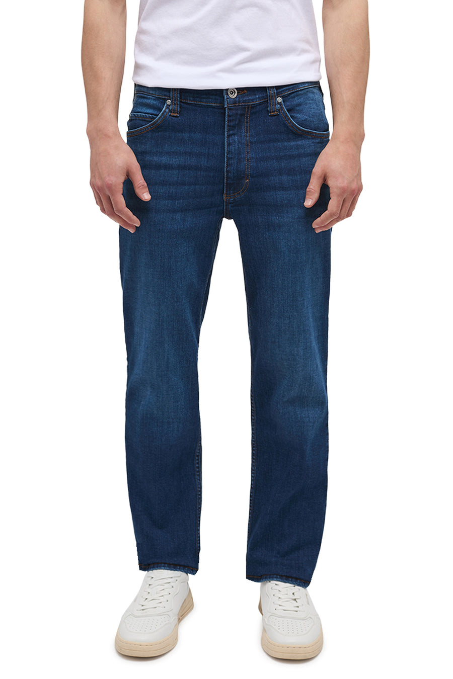 Jeans straight Dark blue denim - MUSTANG