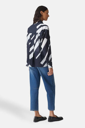 Hemd (lange mouwen) Blauw - OPUS