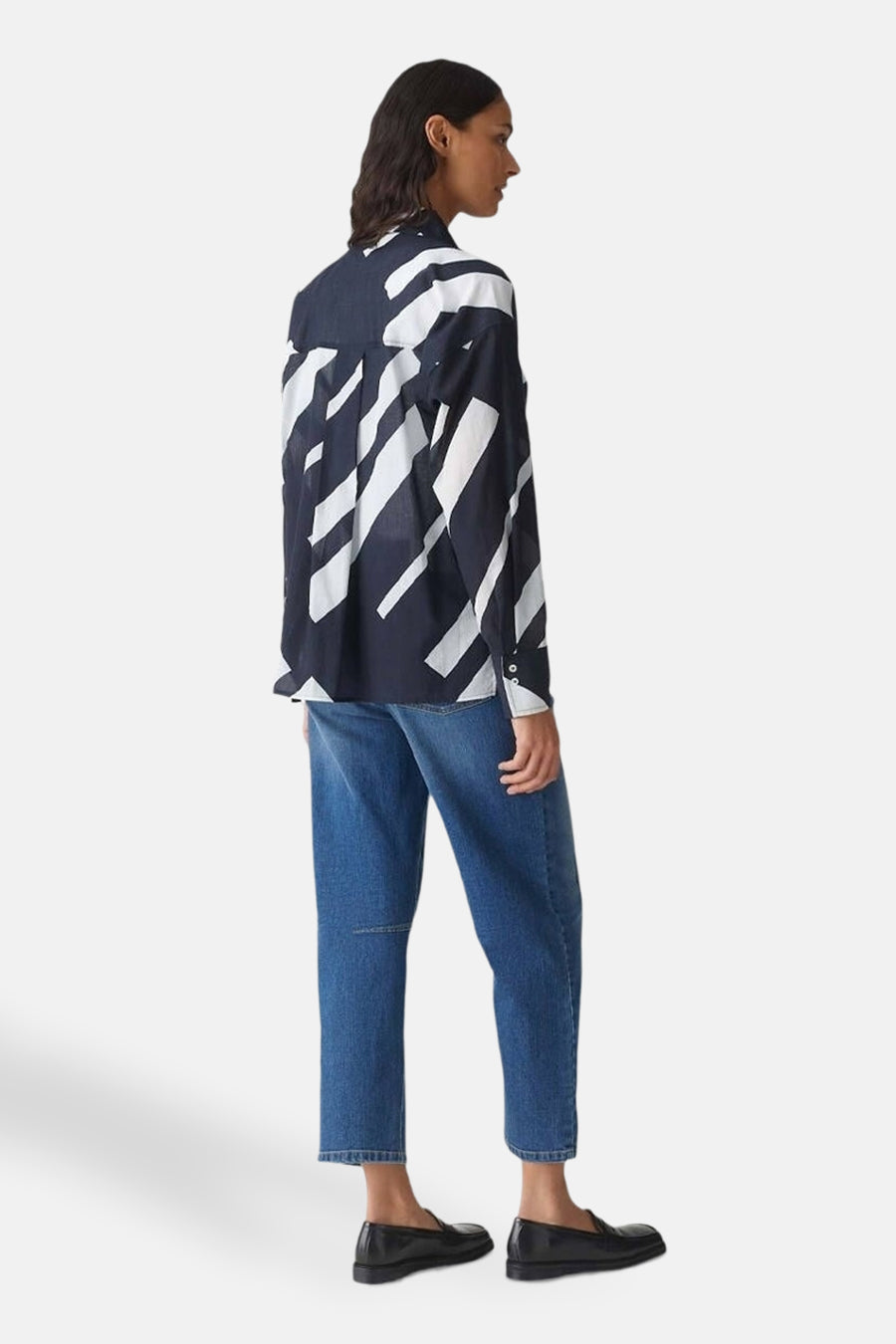 Hemd (lange mouwen) Blauw - OPUS