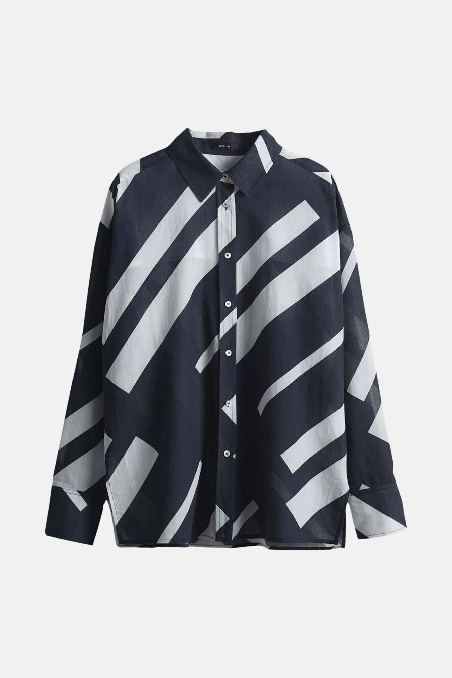Hemd (lange mouwen) Blauw - OPUS