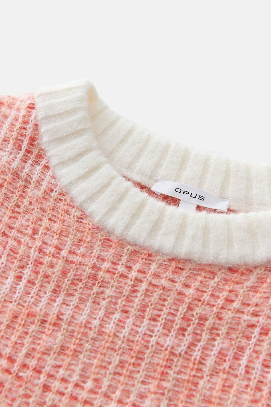 Trui met ronde hals Rood - OPUS