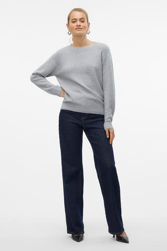 Trui met ronde hals Grijs - VERO MODA®
