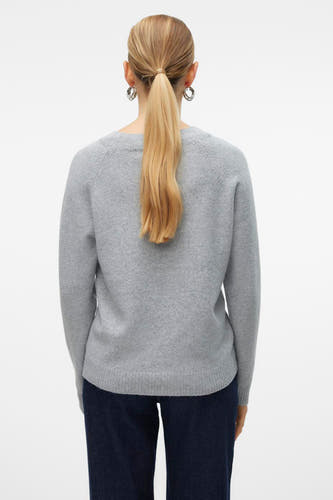 Trui met ronde hals Grijs - VERO MODA®