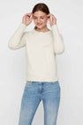 Trui met ronde hals Beige - VERO MODA®