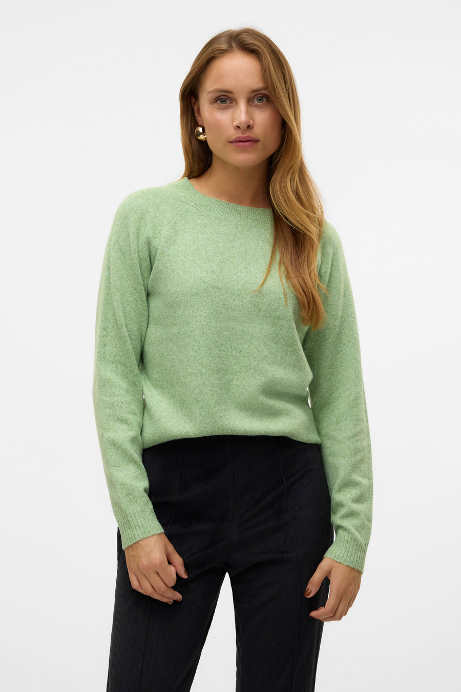 Trui met ronde hals Groen - VERO MODA®