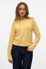 Trui met ronde hals Geel - VERO MODA®