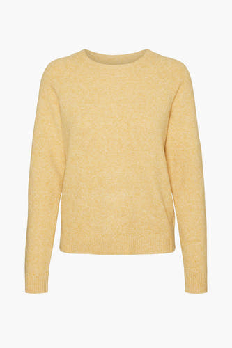 Trui met ronde hals Geel - VERO MODA®