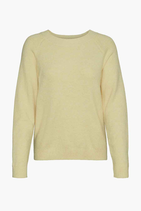 Trui met ronde hals Geel - VERO MODA®