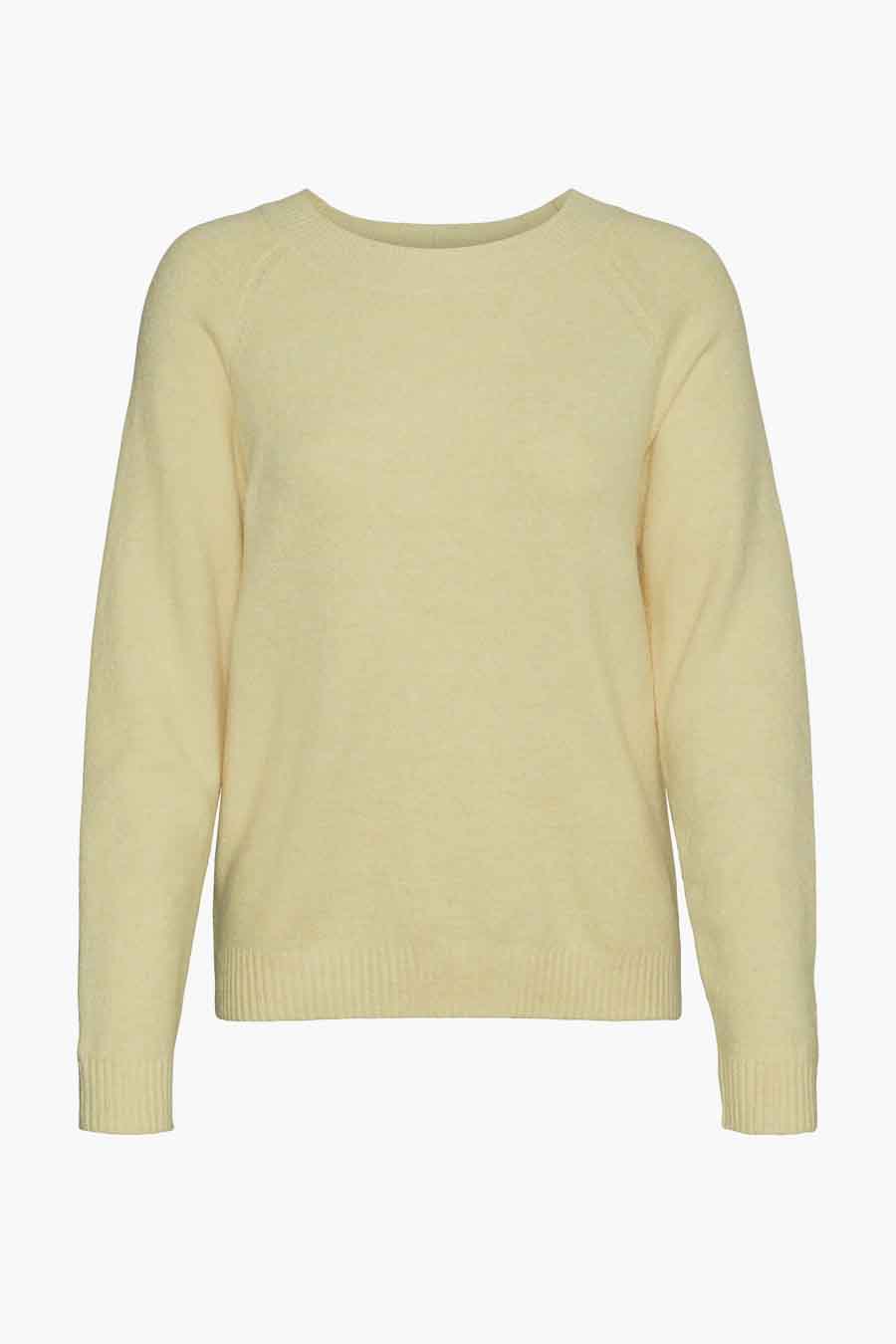 Trui met ronde hals Geel - VERO MODA®