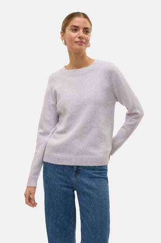 Trui met ronde hals Paars - VERO MODA®