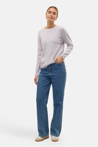Trui met ronde hals Paars - VERO MODA®