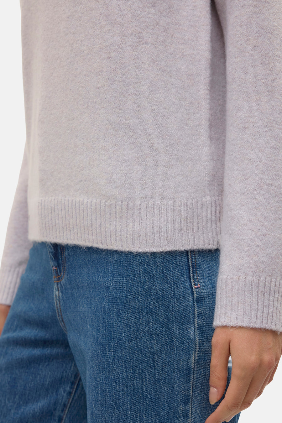Trui met ronde hals Paars - VERO MODA®