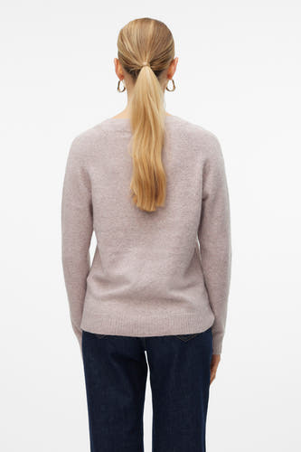 Trui met ronde hals Roze - VERO MODA®