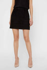 VMDONNADINA FAUXSUEDE SHORT SKIRT NOOS