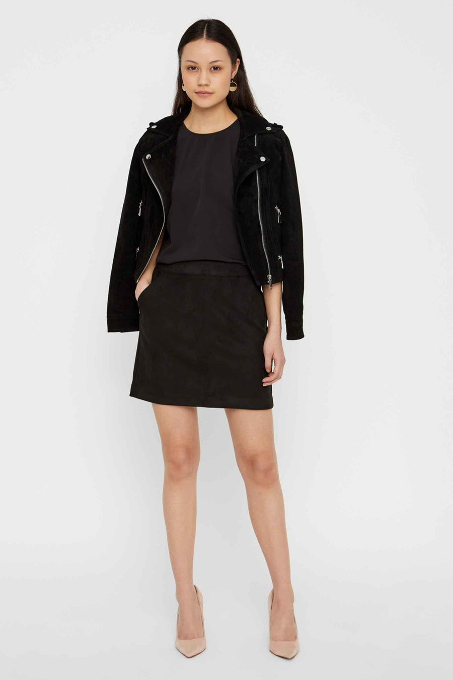 Rok (kort) Zwart - VERO MODA®