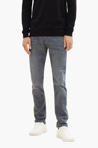Jeans slim Mid grey denim - TOM TAILOR