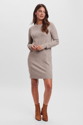 Kleedjes (lange mouwen) Bruin - VERO MODA®