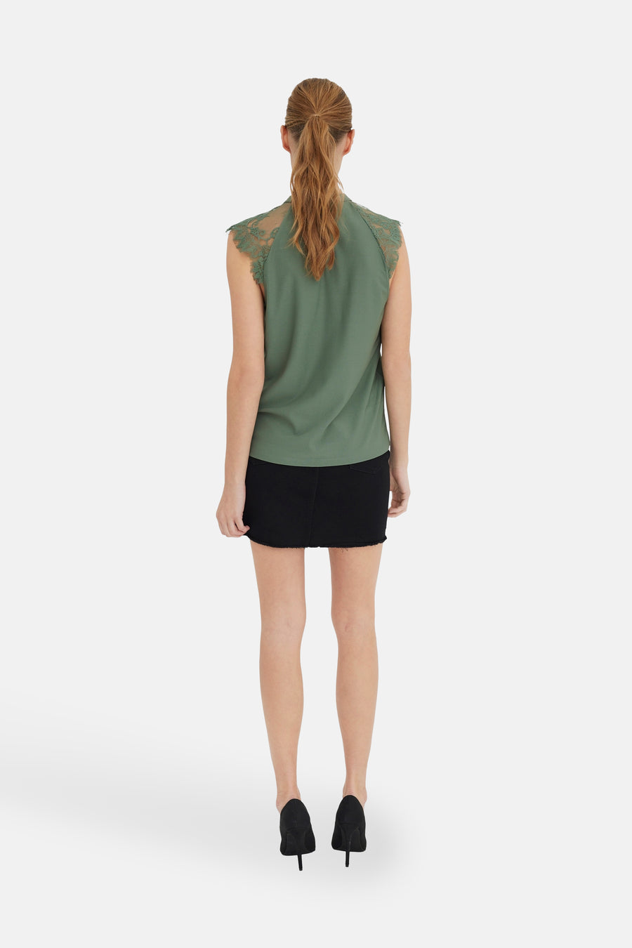 Blouse (korte mouwen) Groen - VERO MODA®