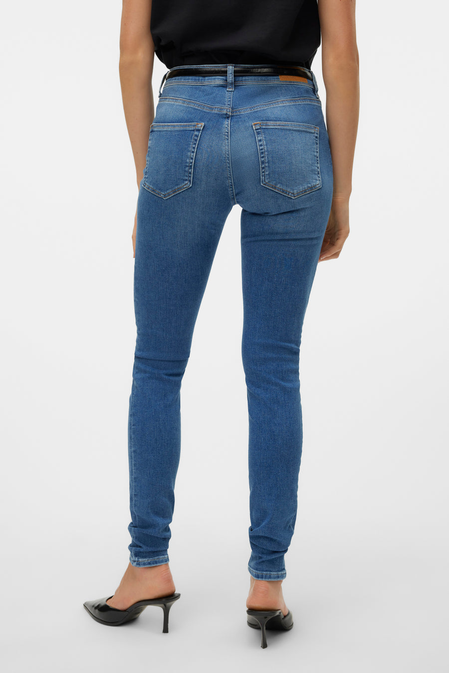 LUX - mid blue denim