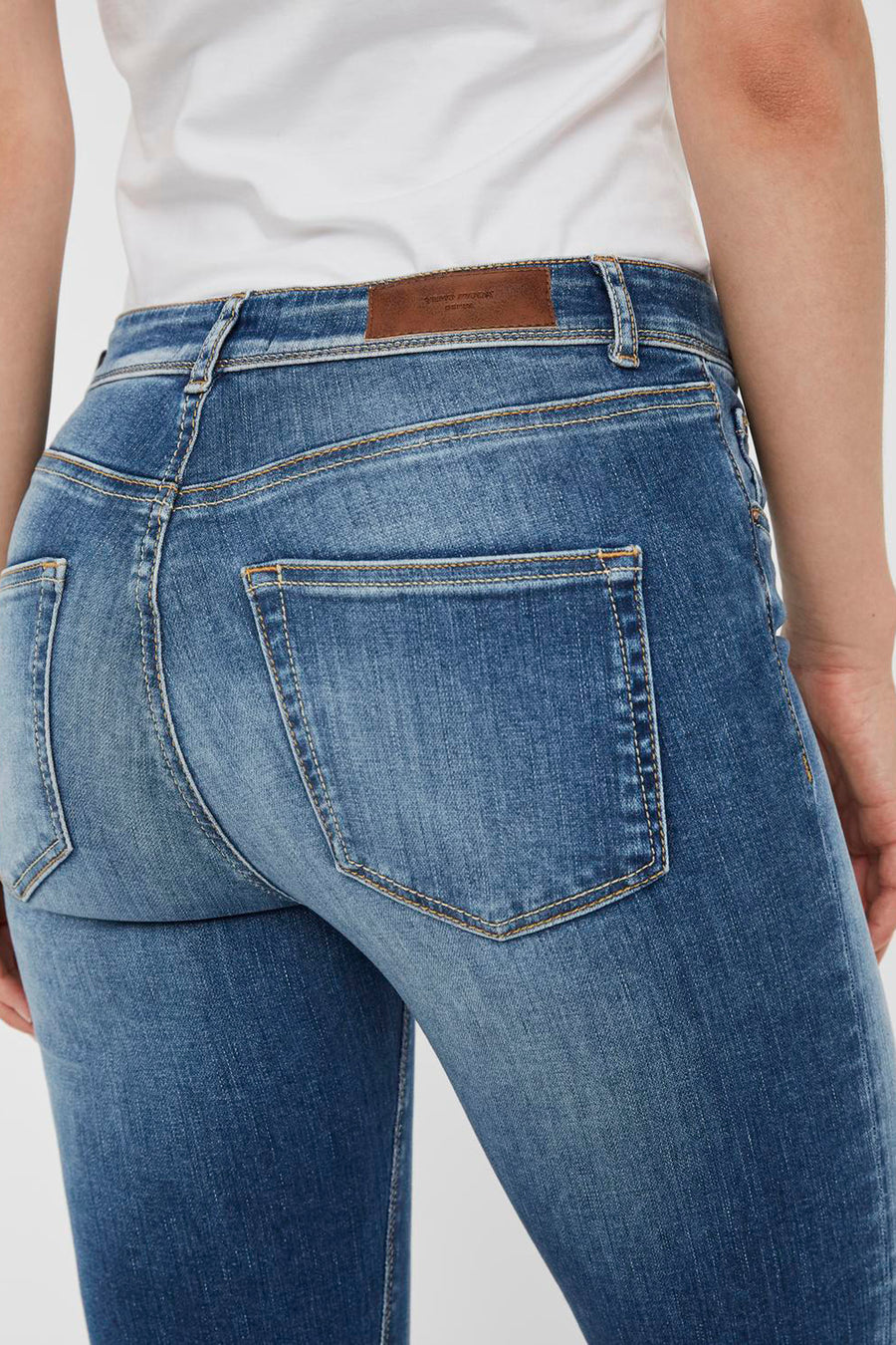 LUX - mid blue denim