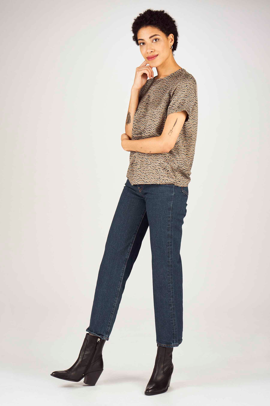 Top (korte mouwen) Grijs - VERO MODA®