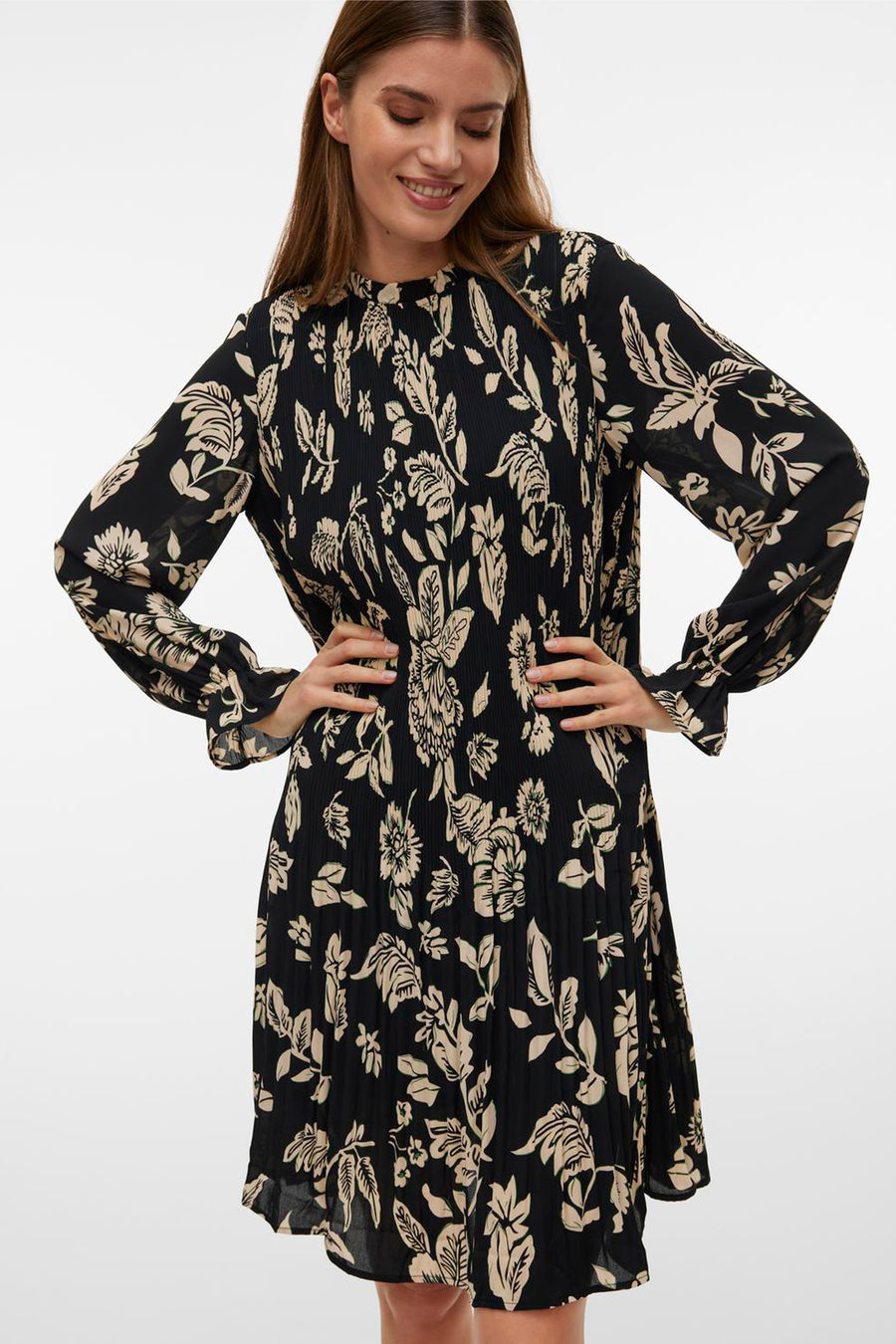 Kleedjes (lange mouwen) Zwart - VERO MODA®