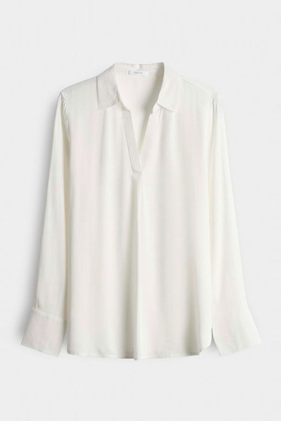 Blouse (lange mouwen) Wit - OPUS