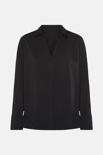 Blouse (lange mouwen) Zwart - OPUS
