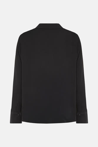 Blouse (lange mouwen) Zwart - OPUS