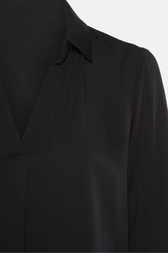 Blouse (lange mouwen) Zwart - OPUS