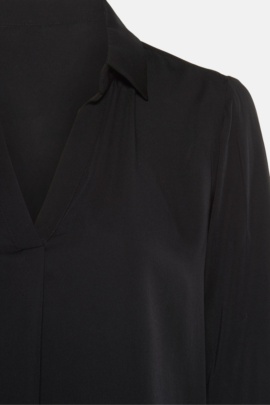 Blouse (lange mouwen) Zwart - OPUS