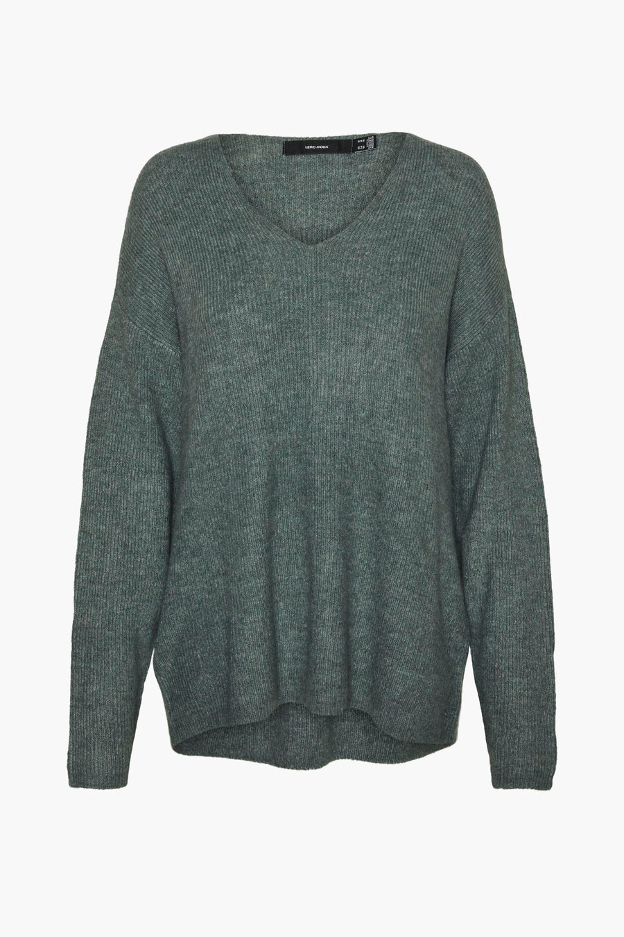 Trui met V-hals Groen - VERO MODA®