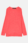 Trui met V-hals Oranje - VERO MODA®