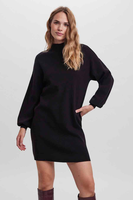 Kleedjes (lange mouwen) Zwart - VERO MODA®