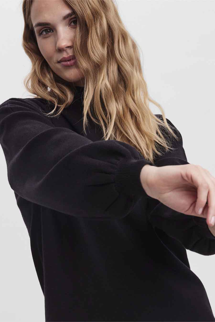 Kleedjes (lange mouwen) Zwart - VERO MODA®