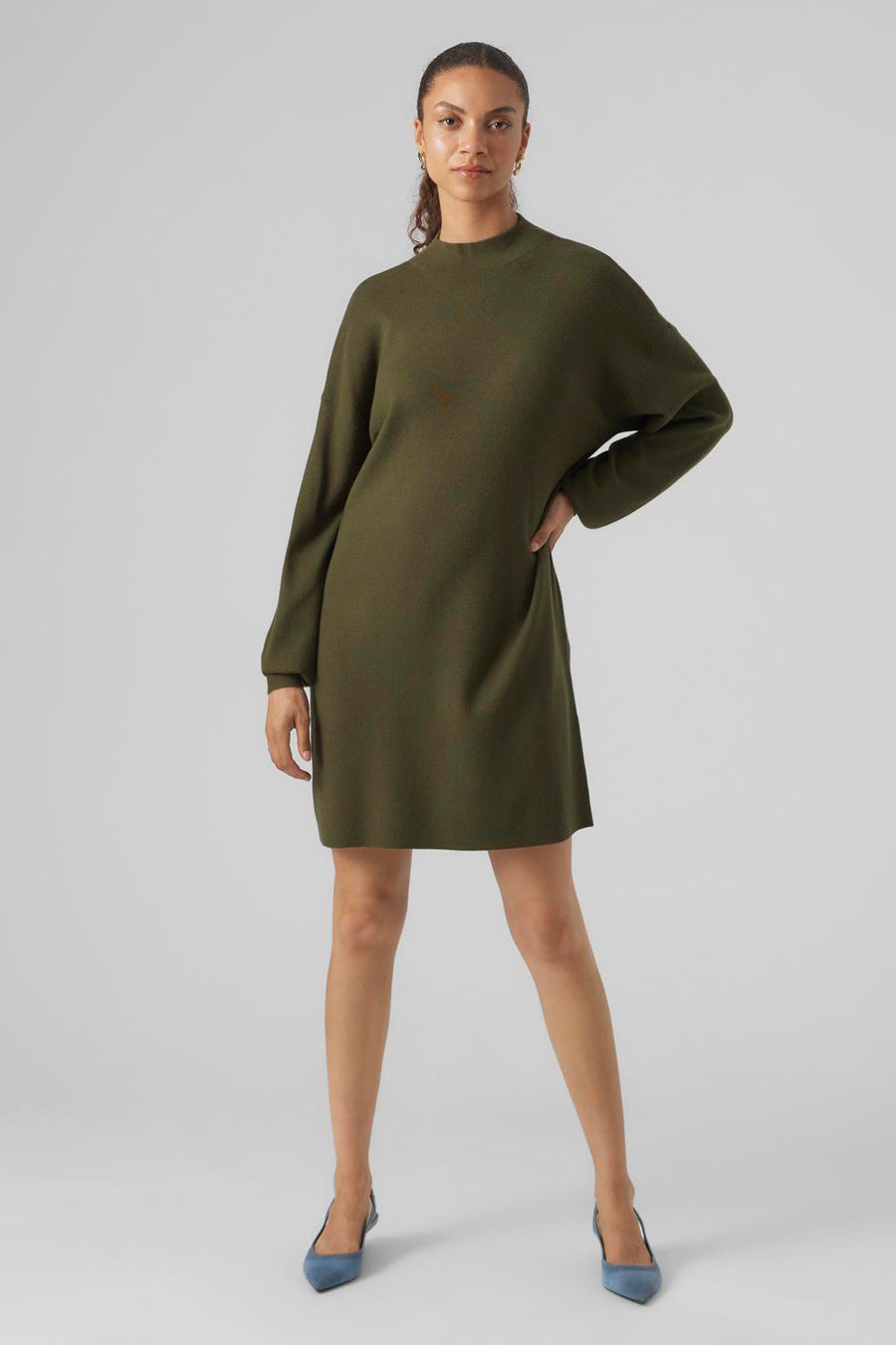 Kleedjes (lange mouwen) Groen - VERO MODA®