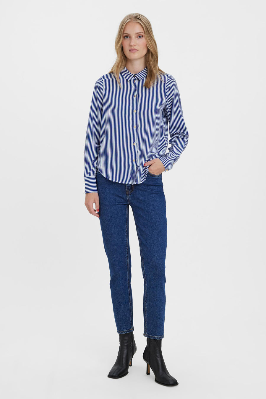 Jeans straight Dark blue denim - VERO MODA®