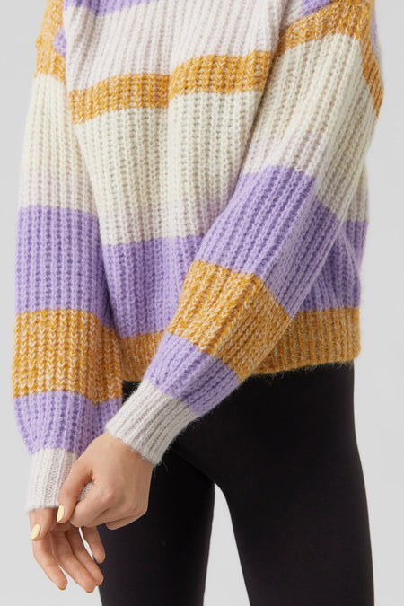Trui met ronde hals Multicolor - VERO MODA®