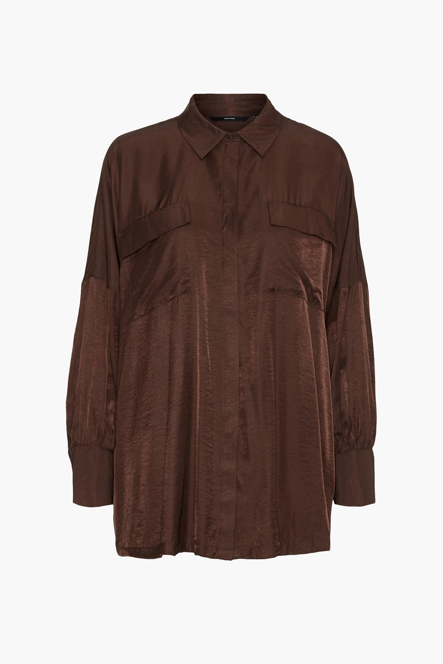 Hemd (lange mouwen) Bruin - VERO MODA®