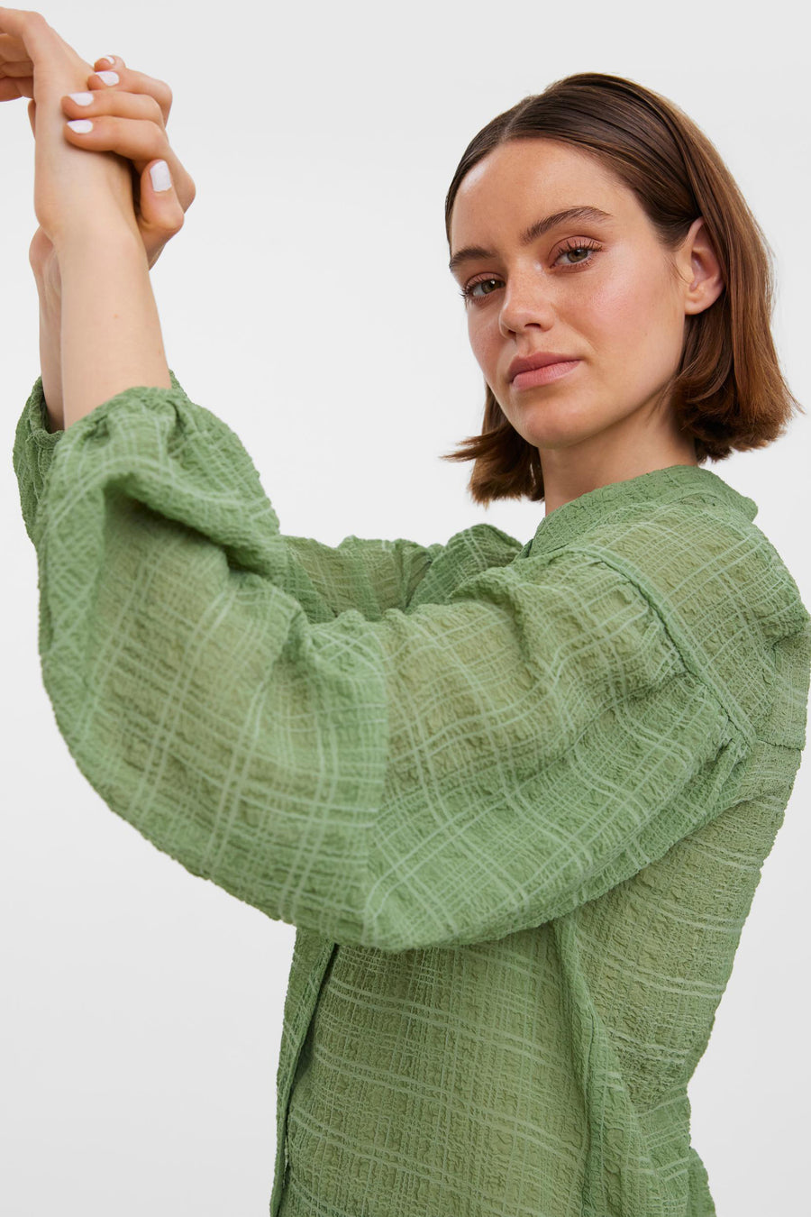 Blouse (lange mouwen) Groen - VERO MODA®