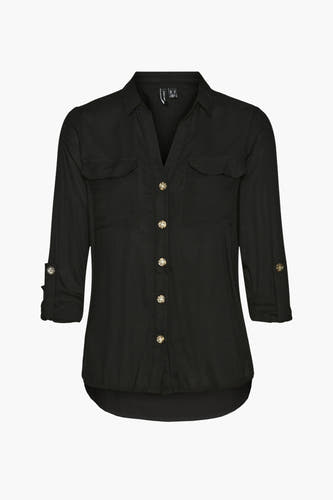 Hemd (lange mouwen) Zwart - VERO MODA®