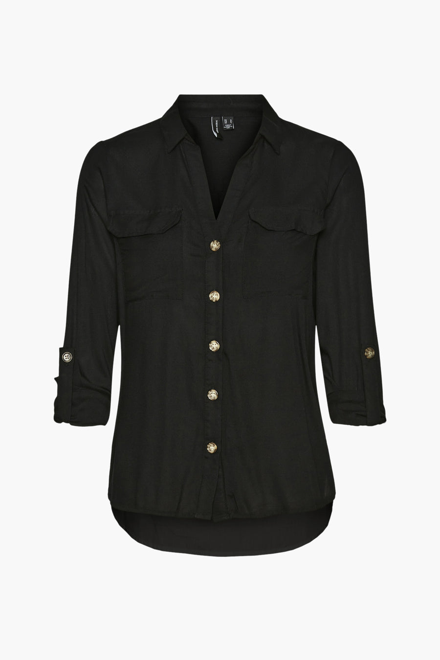 Hemd (lange mouwen) Zwart - VERO MODA®