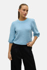 Trui met ronde hals Blauw - VERO MODA®