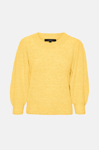 Trui met ronde hals Geel - VERO MODA®